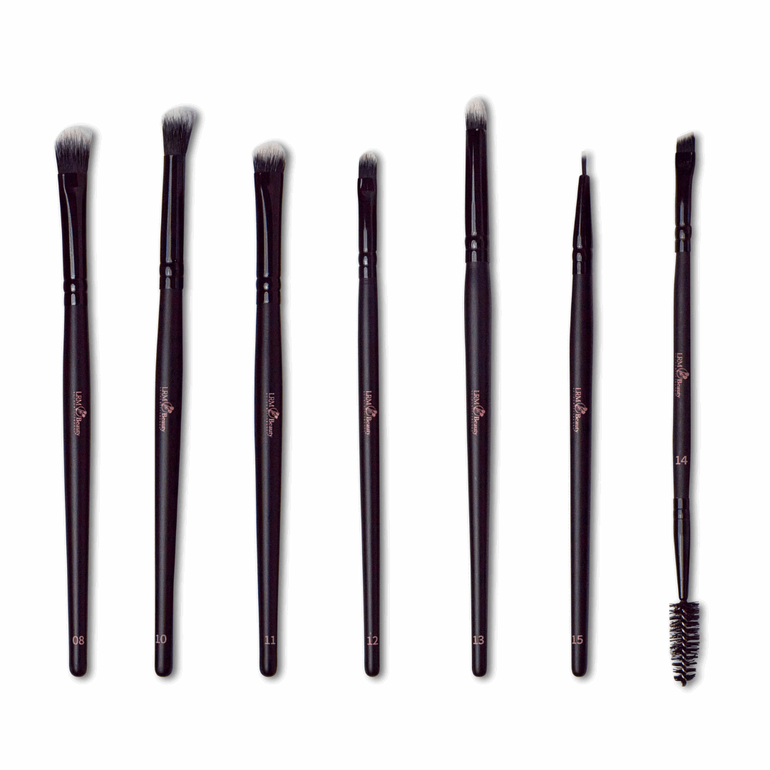 Eye, Brow and lip Brush Set